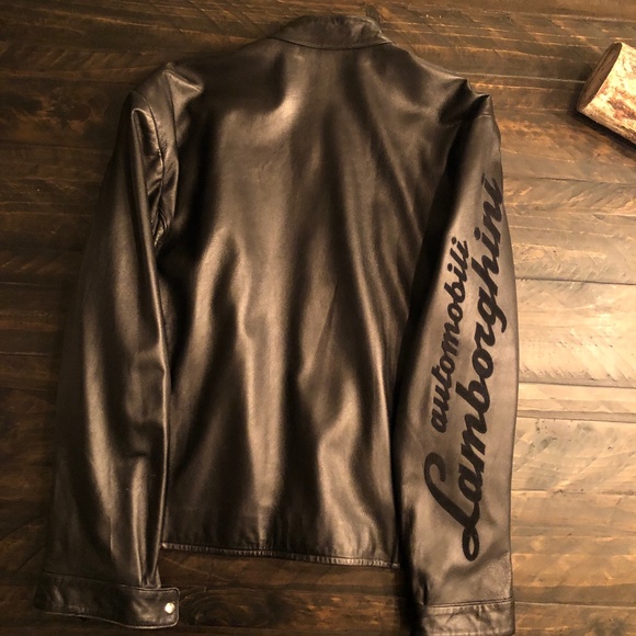Lamborghini Leather Jacket - Picture 7 of 8